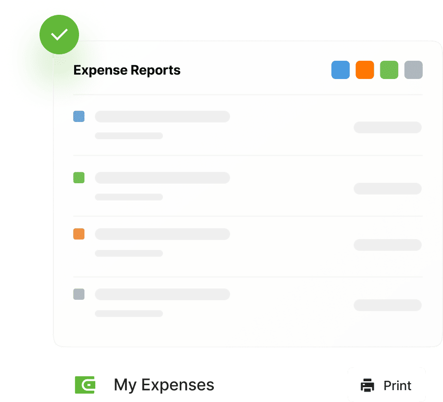 Snap and store receipts from your phone to keep expense logs organized and compliant