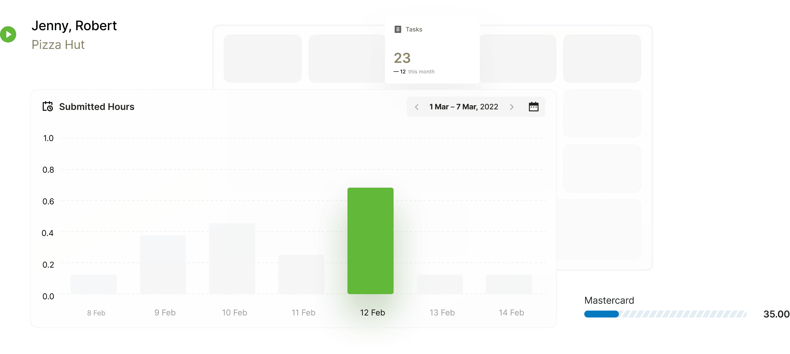 Visual dashboards and detailed reports for tracking time, tasks, and expenses
